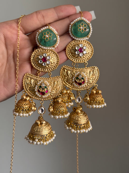 FMC2876 - Brass Earrings