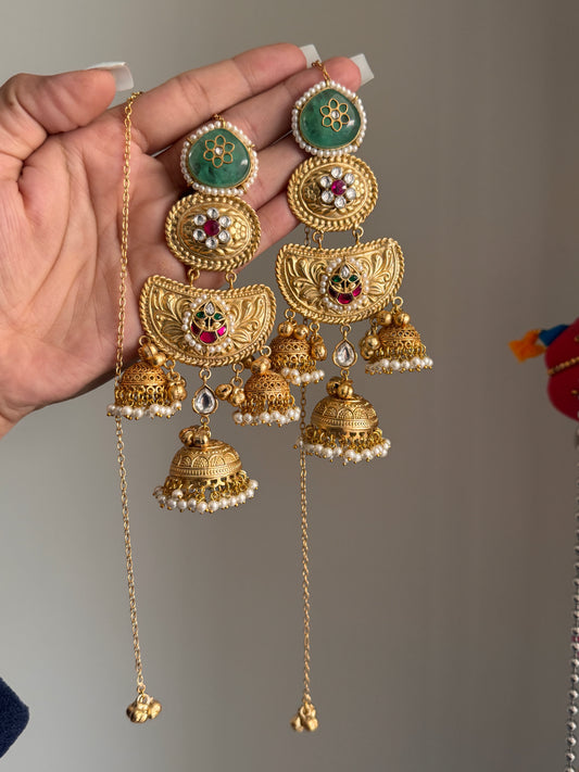 FMC2876 - Brass Earrings