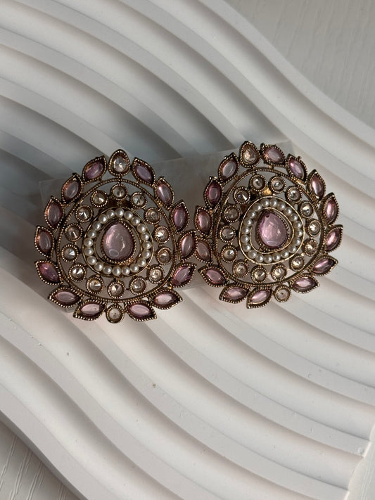 FMC198 - Polki Stud Earrings