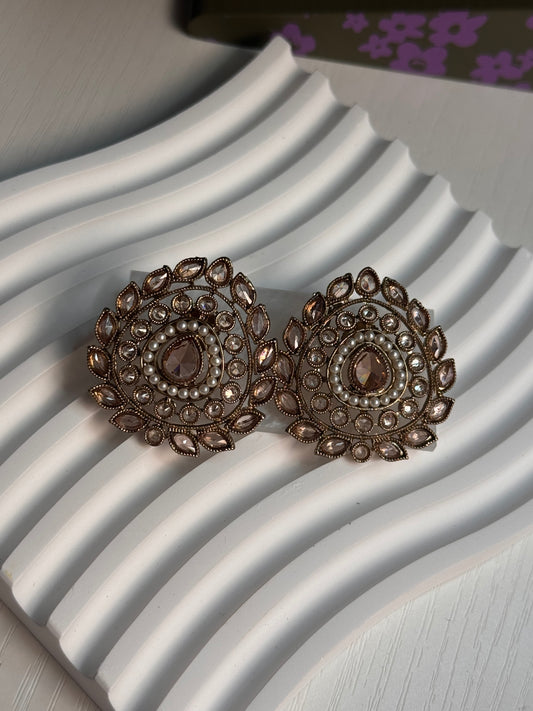 FMC198 - Polki Stud Earrings