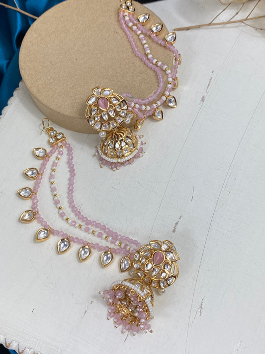 FMC143 - Uncut Kundan Earrings