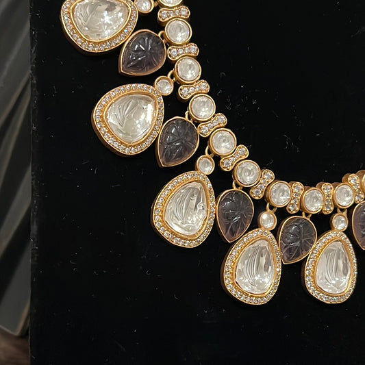 FMC114 - Pachi Kundan Necklace