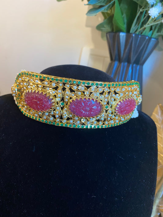 FMC1088 - Jadau Chokar with Earrings