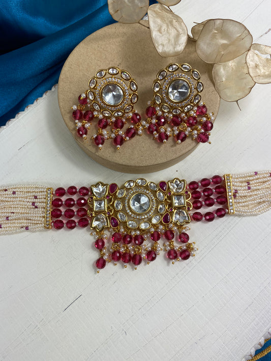 FMC2564 -Uncut Kundan Necklace
