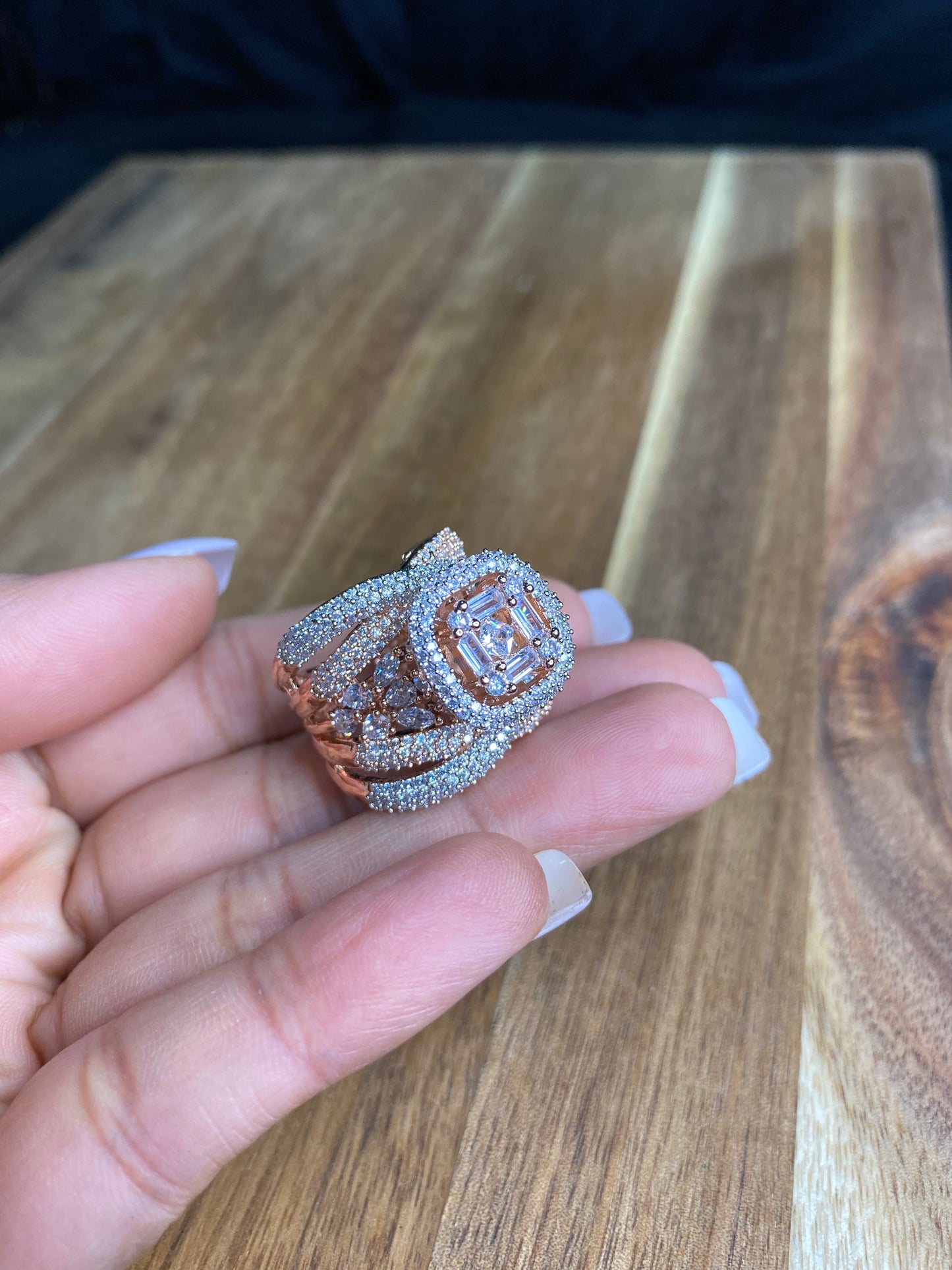 Diana - American Diamond Ring