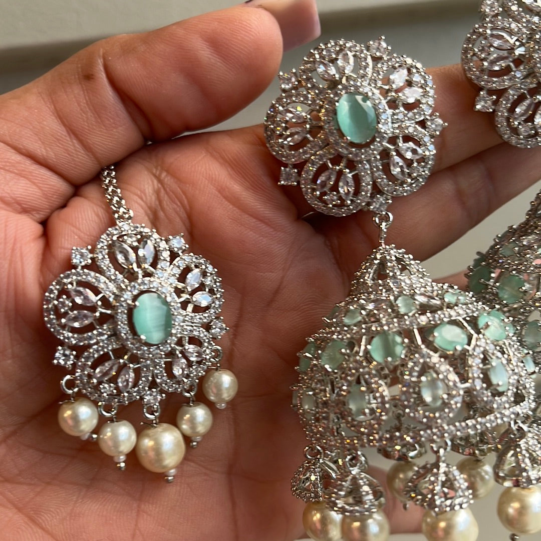 FMC119 - AD Earrings Tikka
