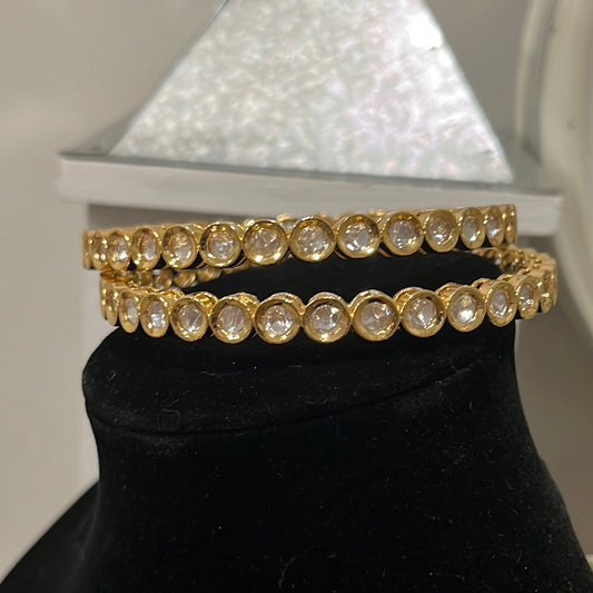 FMC117 - Uncut Kundan Kangan Bangles