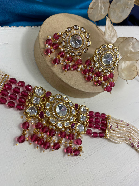 FMC2564 -Uncut Kundan Necklace