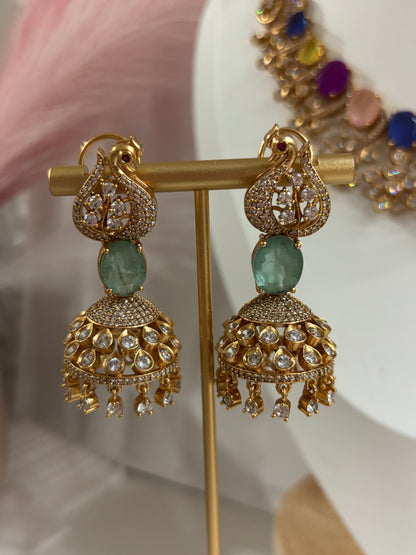 FMC4475 - Uncut Kundan Necklace Set