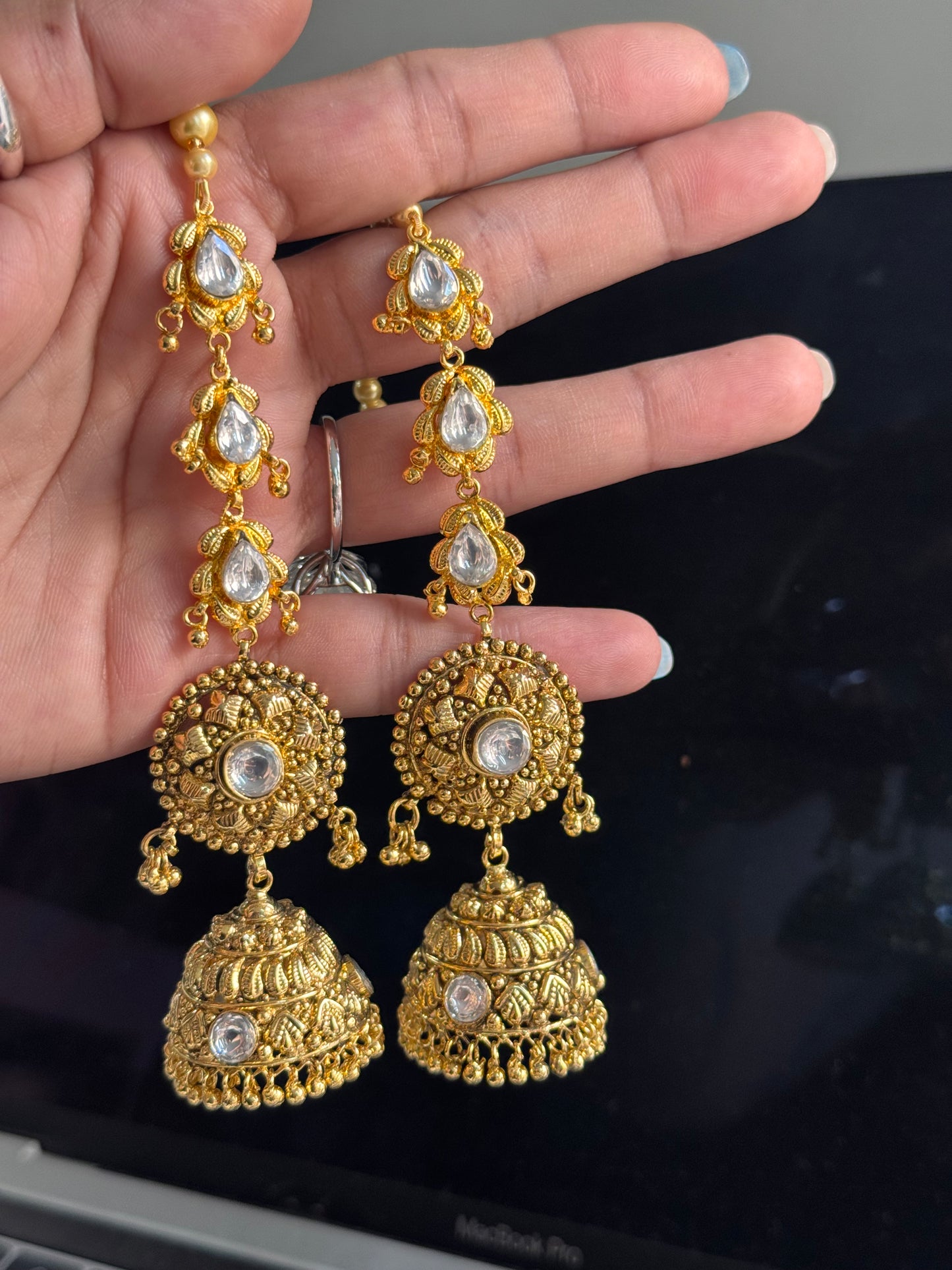 FMC2312 - 2 Gram Gold Plated Jhumki