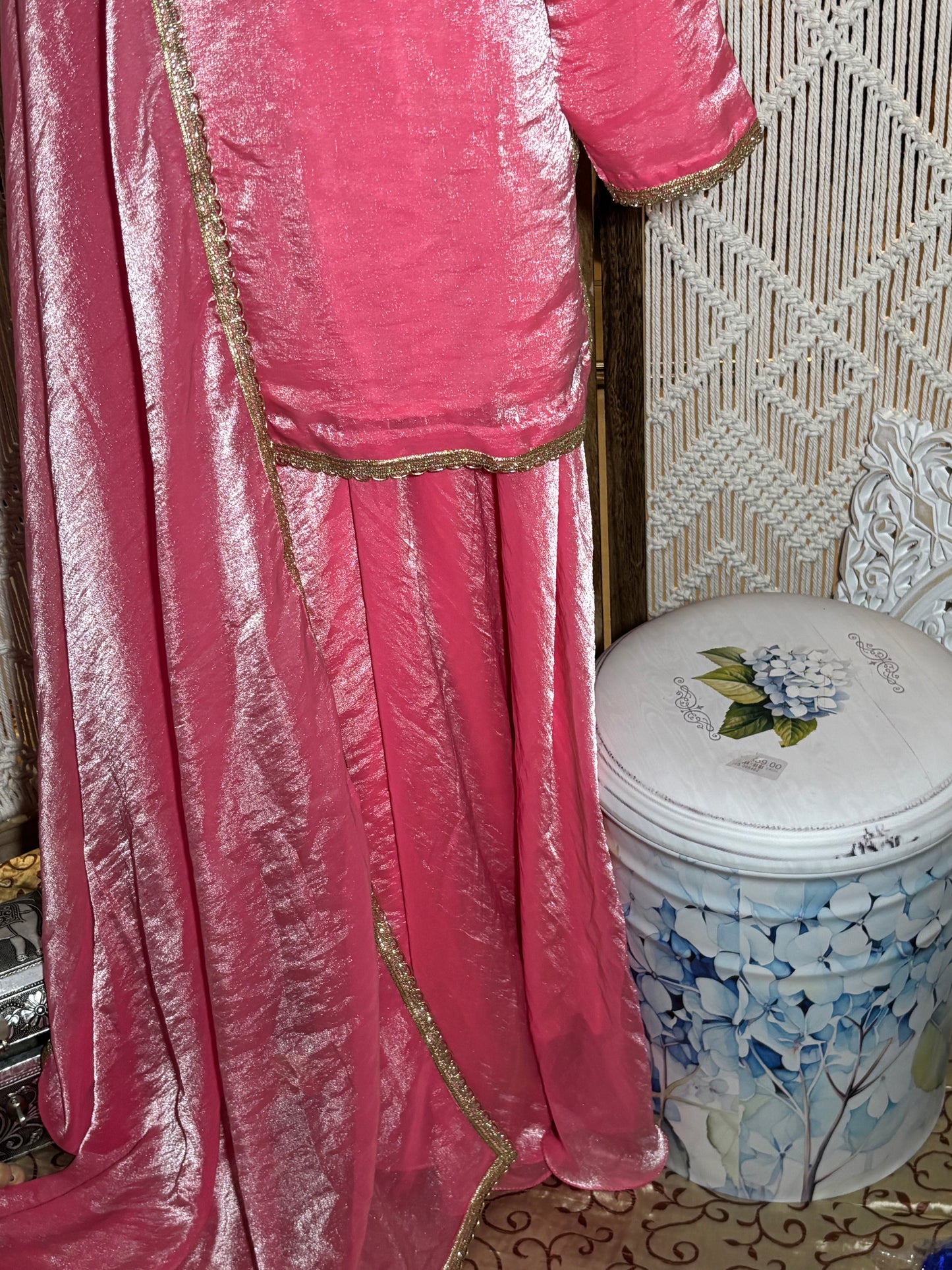 Fendi Silk Plazo Suit