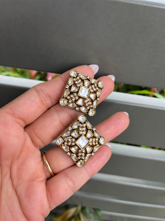 FMC301 - Uncut Kundan Studs