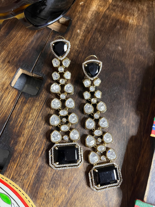 FMC760 - Uncut Kundan Earrings