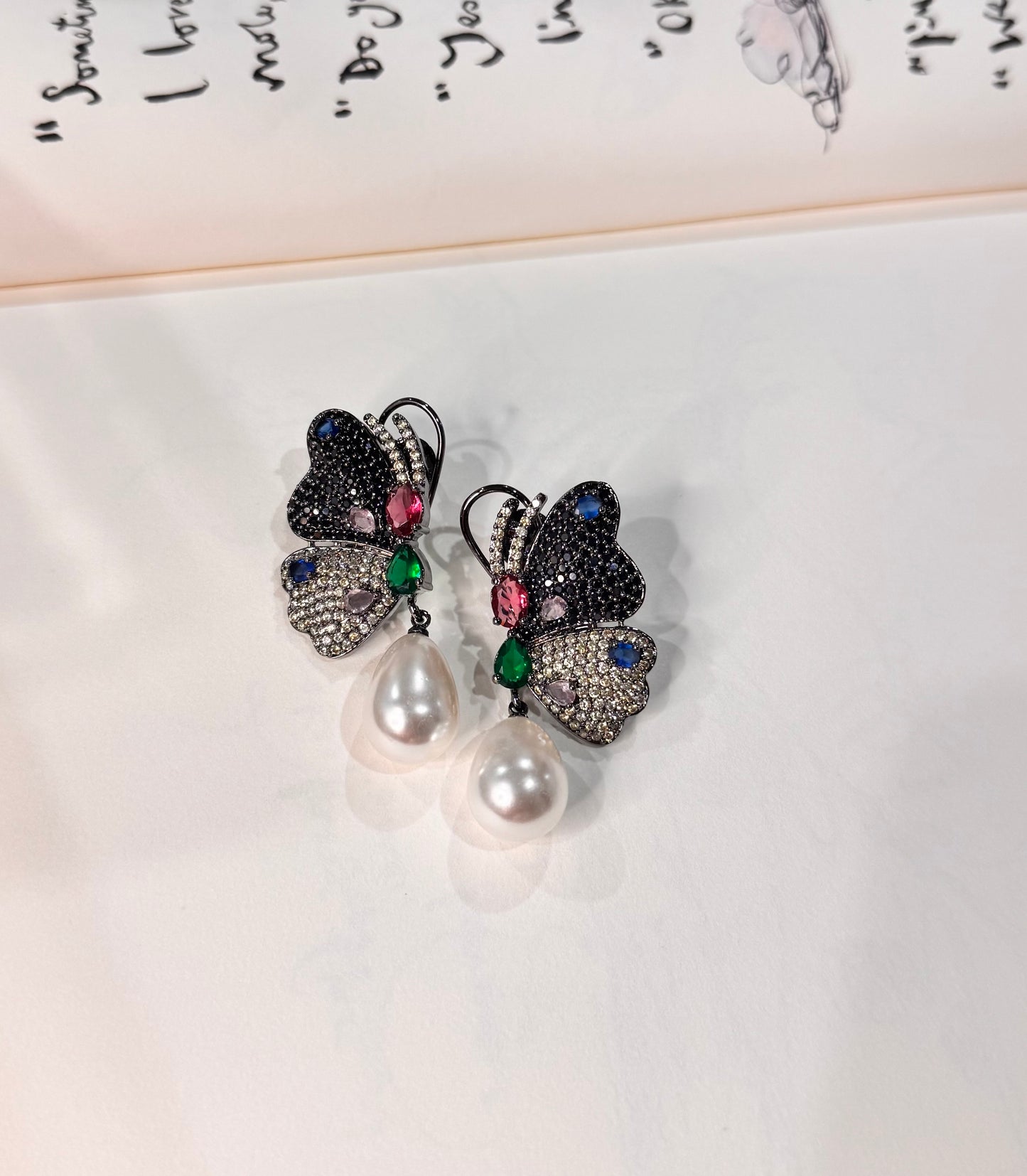 FMC4900- Butterfly earrings