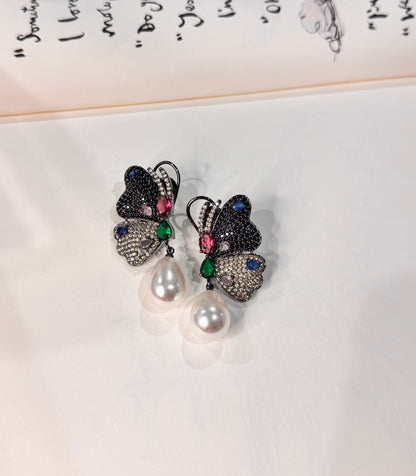 FMC4900- Butterfly earrings