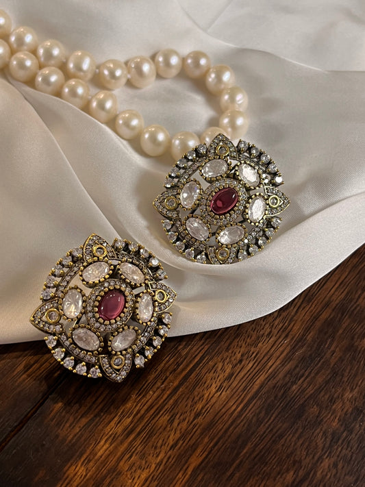 FMC421 - Uncut Kundan Studs