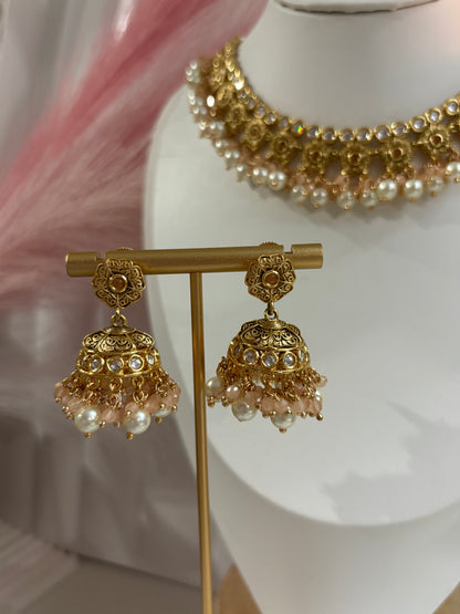 FMC3032 - Uncut Kundan Amarpali Necklace
