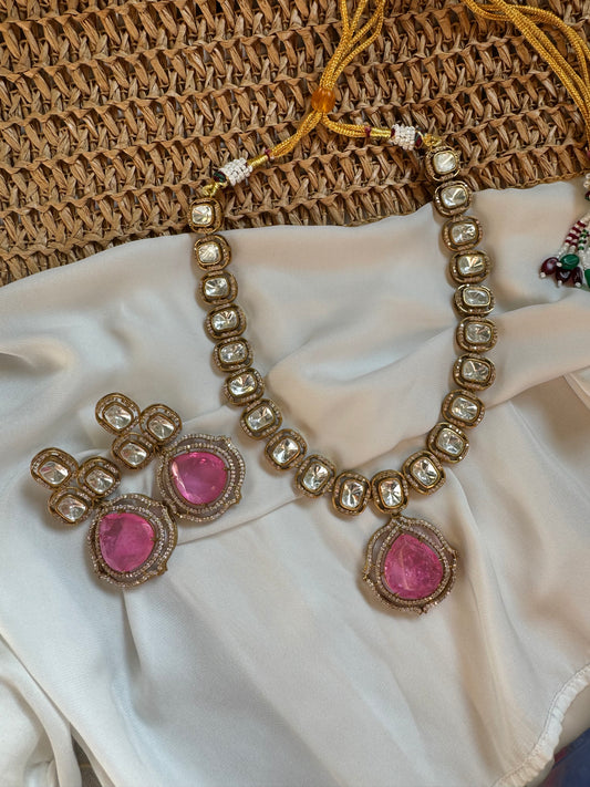 FMC2952 - Uncut Kundan Necklace