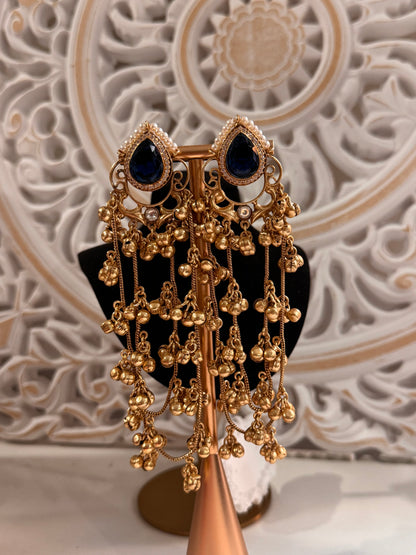 FMC979 - Brass (Kashmiri) Earrings