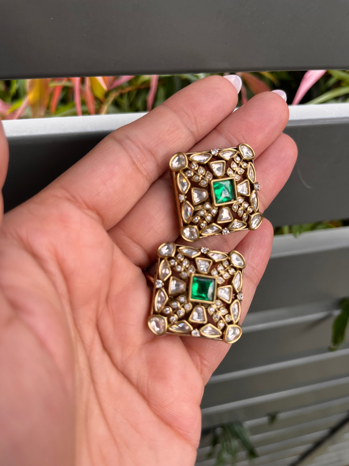 FMC301 - Uncut Kundan Studs