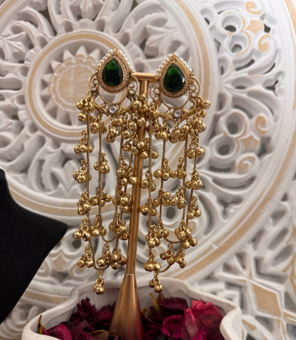FMC979 - Brass (Kashmiri) Earrings