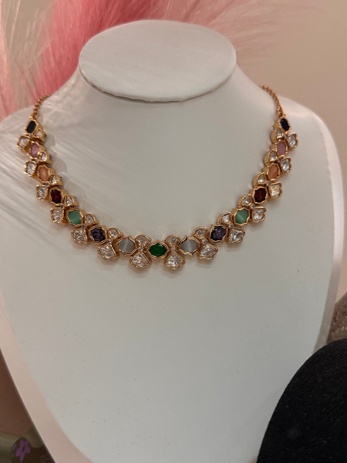 FMC2723 - Uncut Kundan Necklace