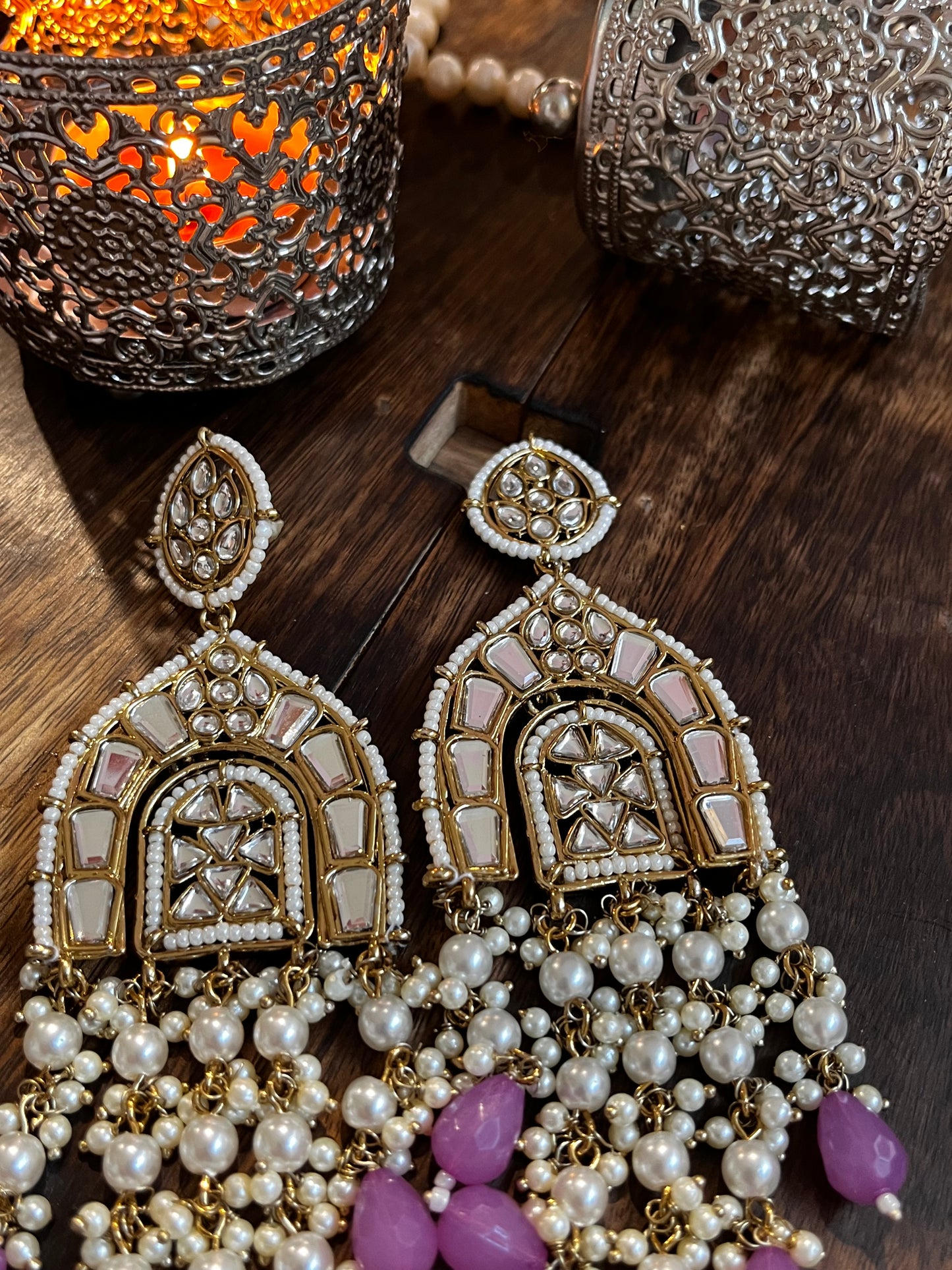 FMC105 - Kundan Earrings