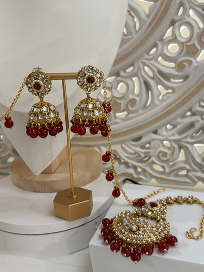 FMC535 - Jhumki Tikka Set