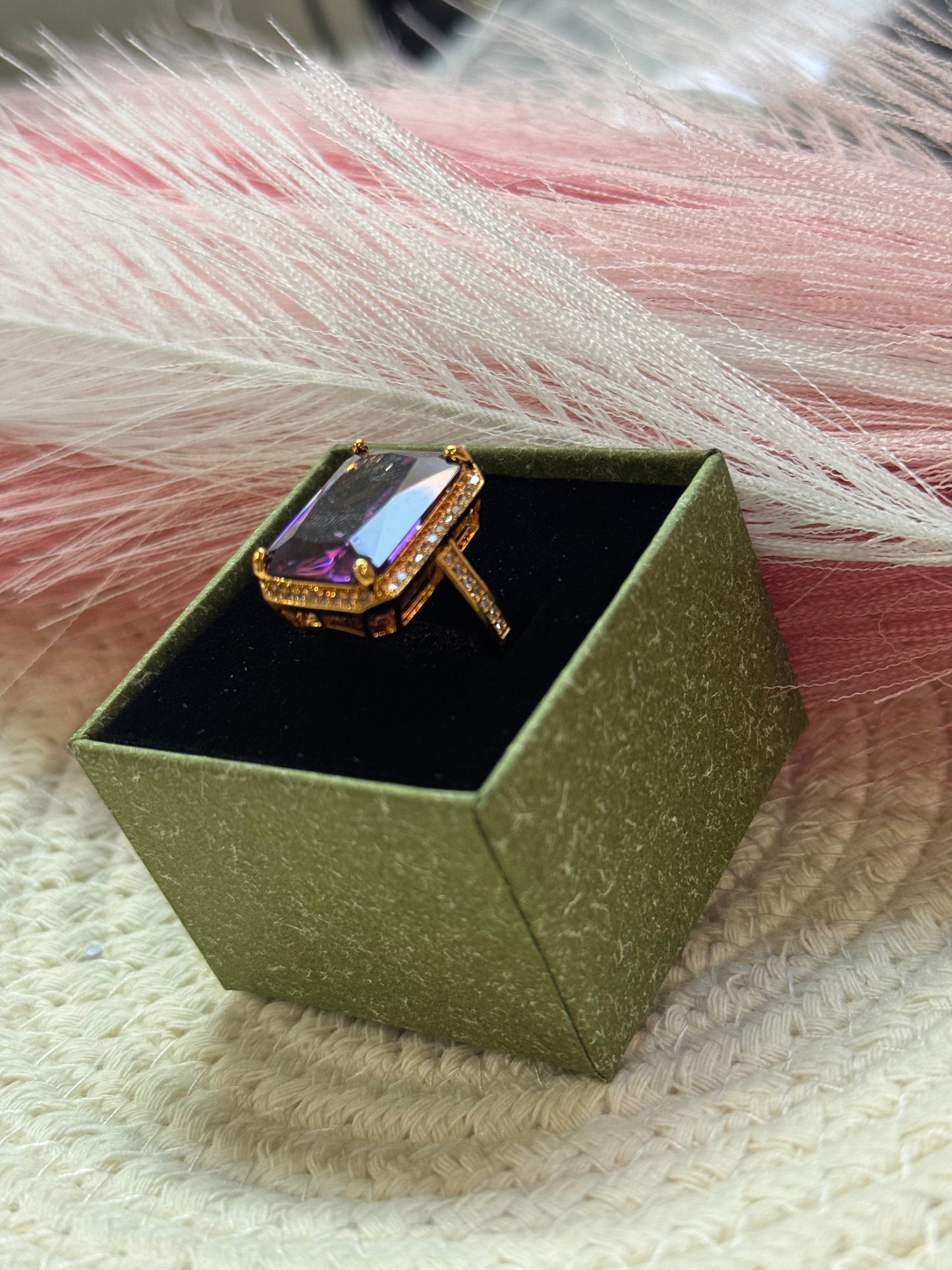 FMC864 - Statement Gold Plated Ring