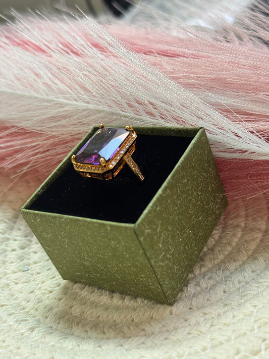 FMC864 - Statement Gold Plated Ring