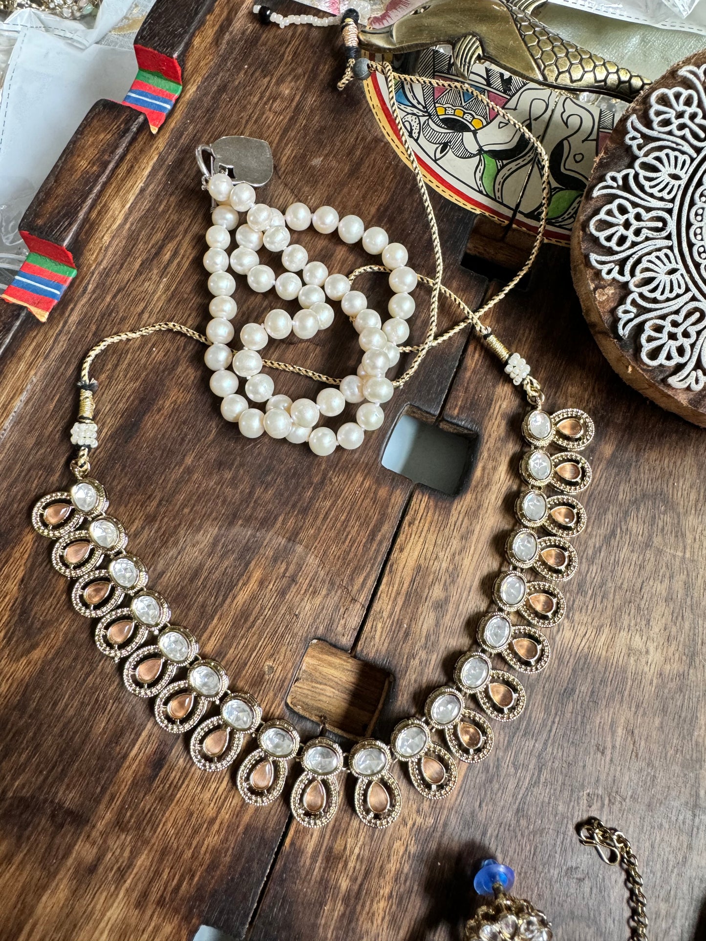 FMC256- Polki Necklace