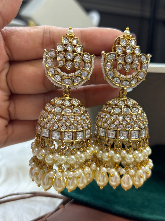 FMC2695 - Bikaneri Pachi Kundan Jhumki