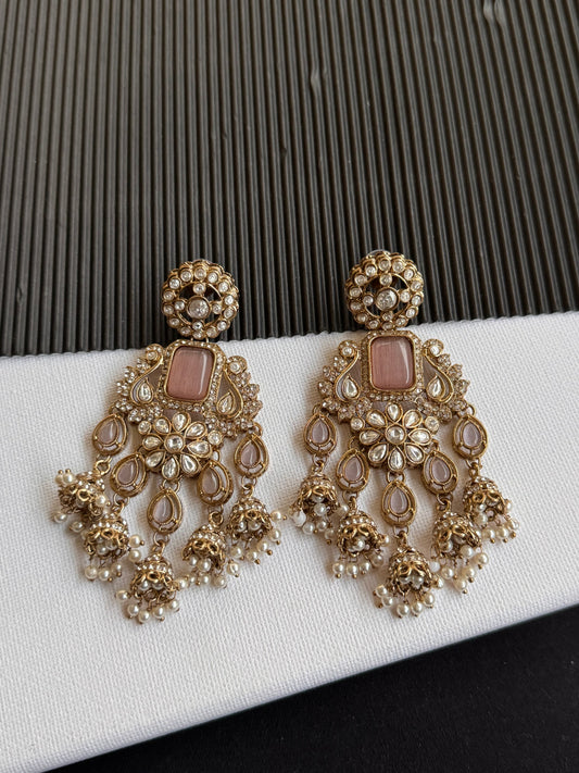 FMC765 - Kundan Earrings