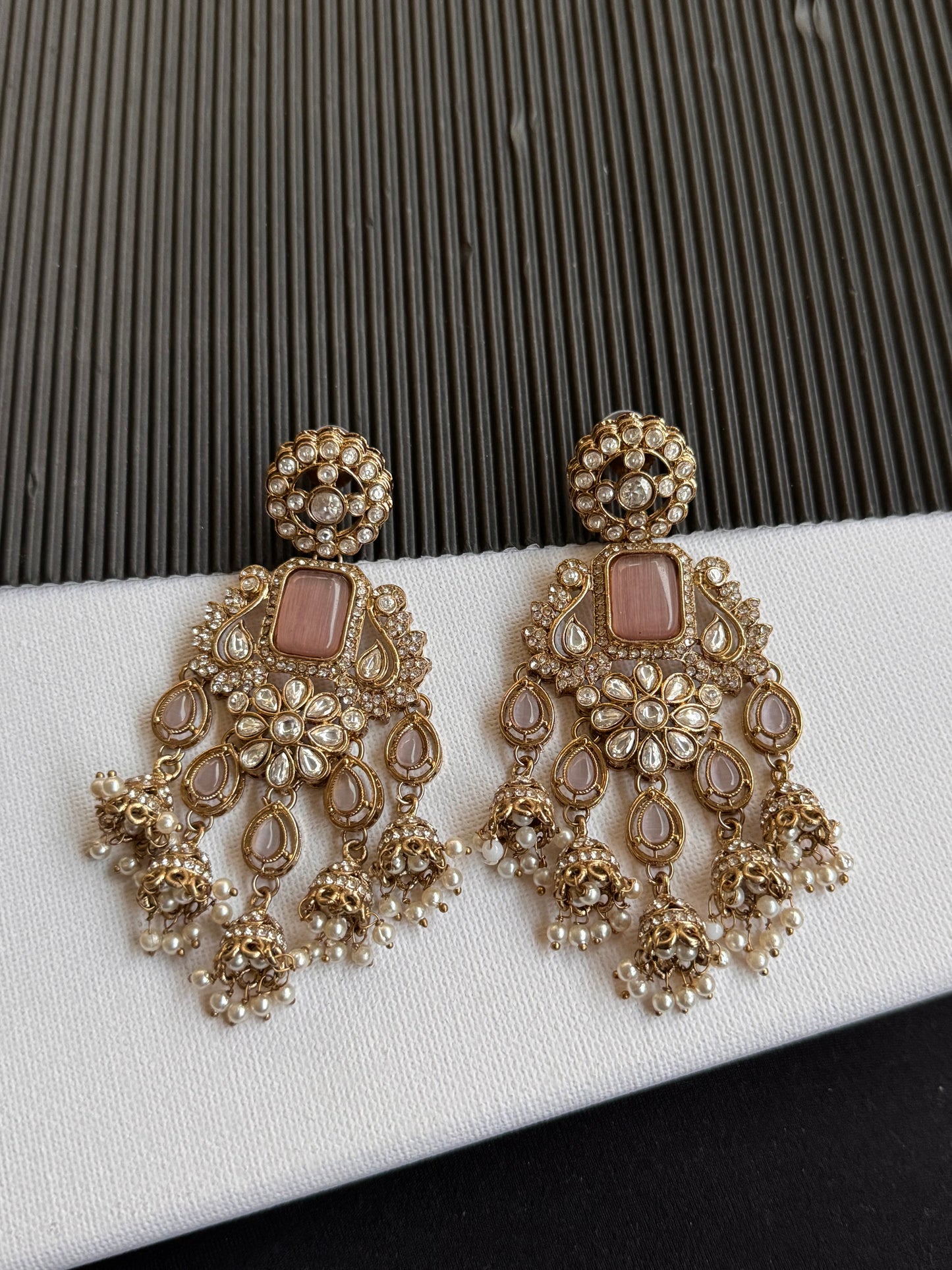 FMC765 - Kundan Earrings