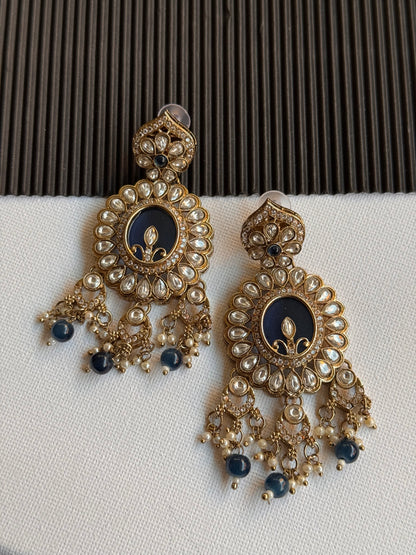 FMC433 - Kundan Earrings
