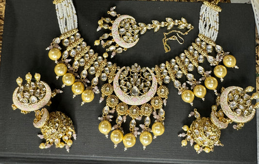 FMC6050 - Uncut Kundan Necklace