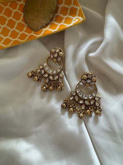 FMC1690 - Pachi Kundan Earrings