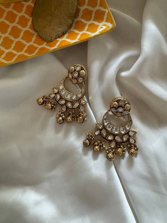 FMC1690 - Pachi Kundan Earrings