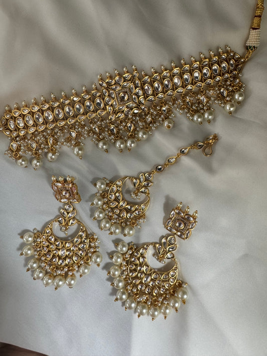 FMC1877 - Uncut Kundan Necklace