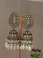 FMC595 - Kundan Jhumki Earrings