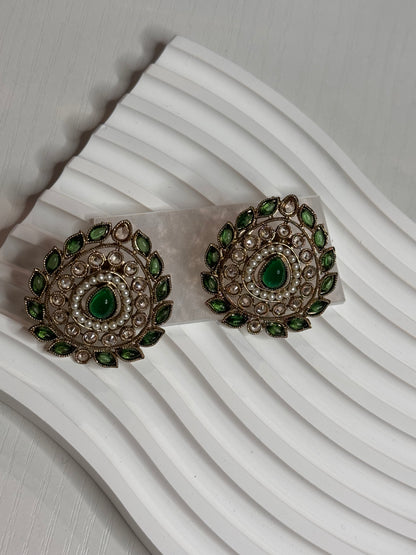 FMC198 - Polki Stud Earrings