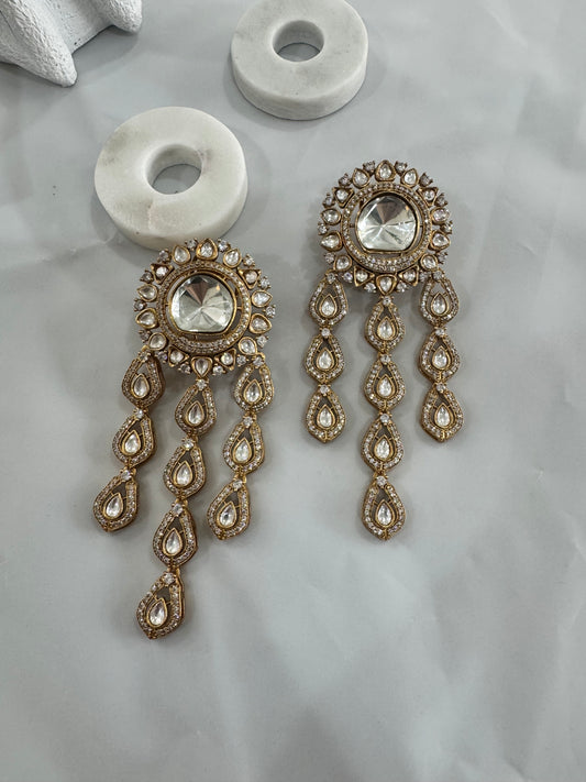 FMC1482 - Uncut Kundan Earrings