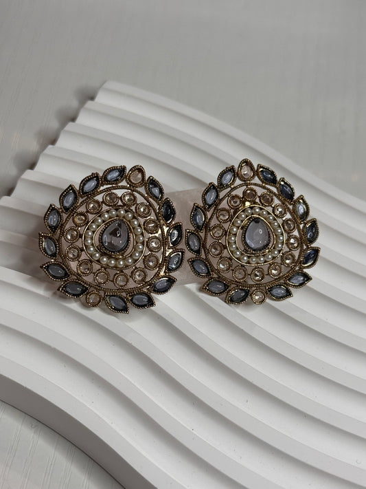 FMC198 - Polki Stud Earrings