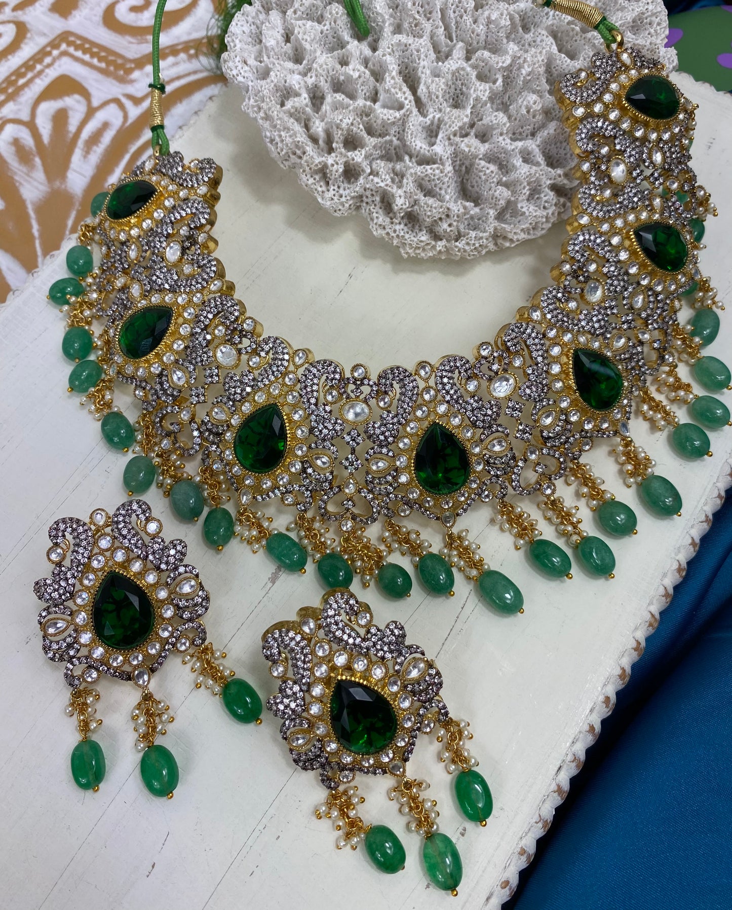 FMC1350 - Pachi Kundan Necklace