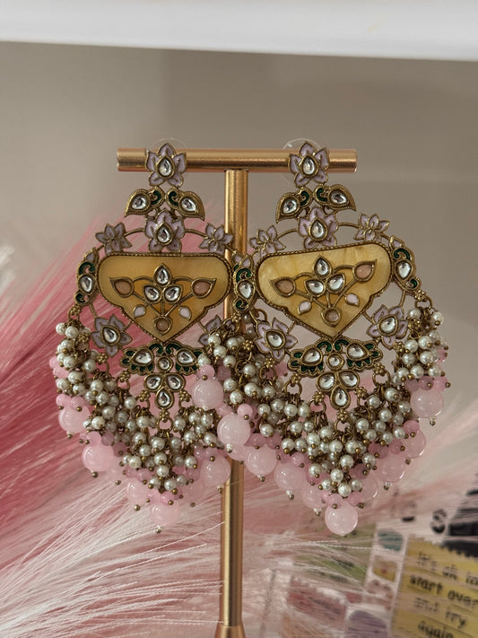 FMC675 - Kundan Earrings