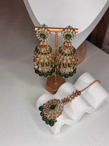 FMC785 - Jhumki Tikka Set