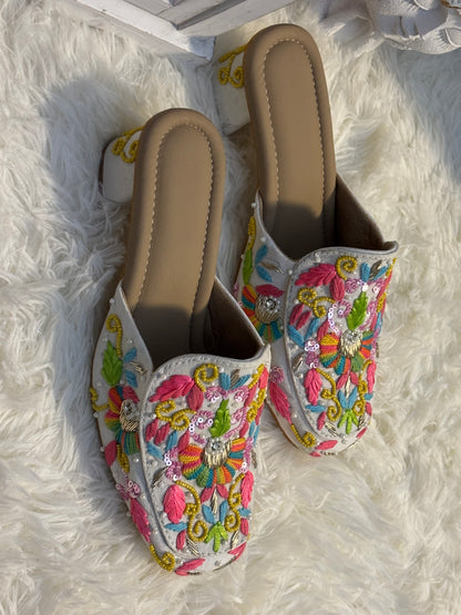 FMC3001 - Hand Embroidered Heels