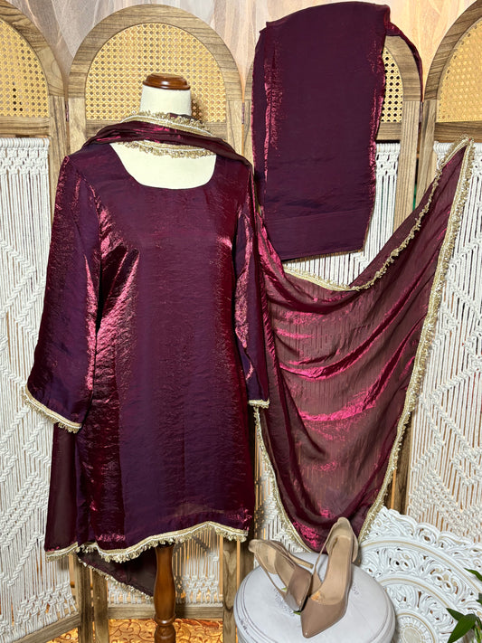 Fendi Silk Farshi Salwar Suit