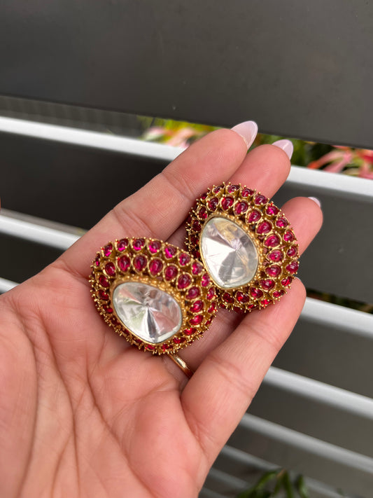 FMC273 - Uncut Kundan Studs