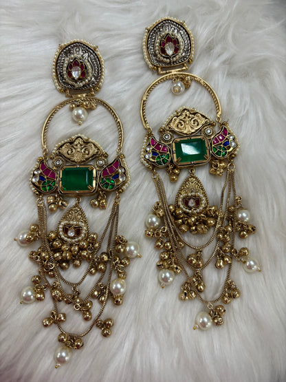 FMC1655 - Kashmiri Earrings